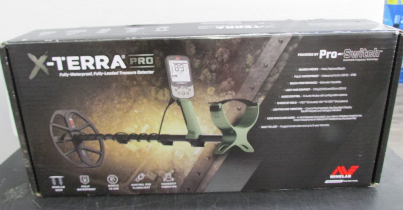 MINELAB X Terra PRO Waterproof Treasure Metal Detector 3 Detect Mode *NEW*