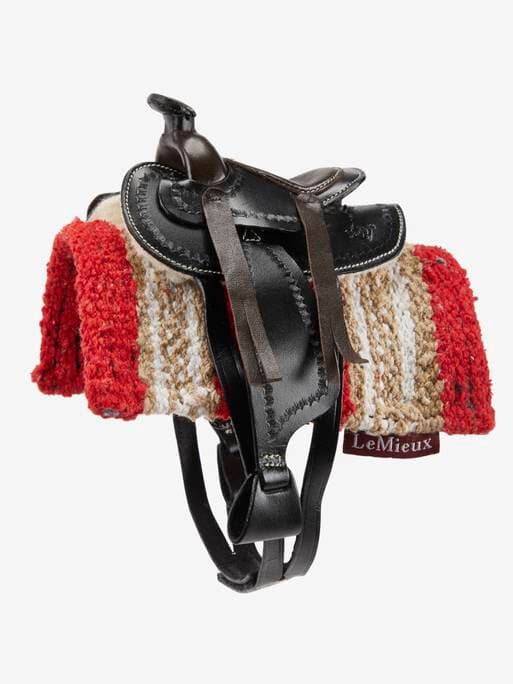 LeMieux Toy Pony Western Saddle - Black 2