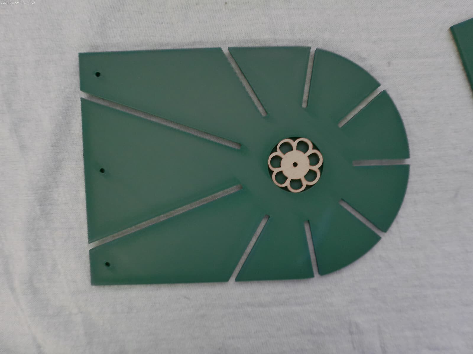 LOT 0F 2 WEB-PANCAKE FLAT COIL FORMS FOR PROJECTS (175 X 125 MM) 5