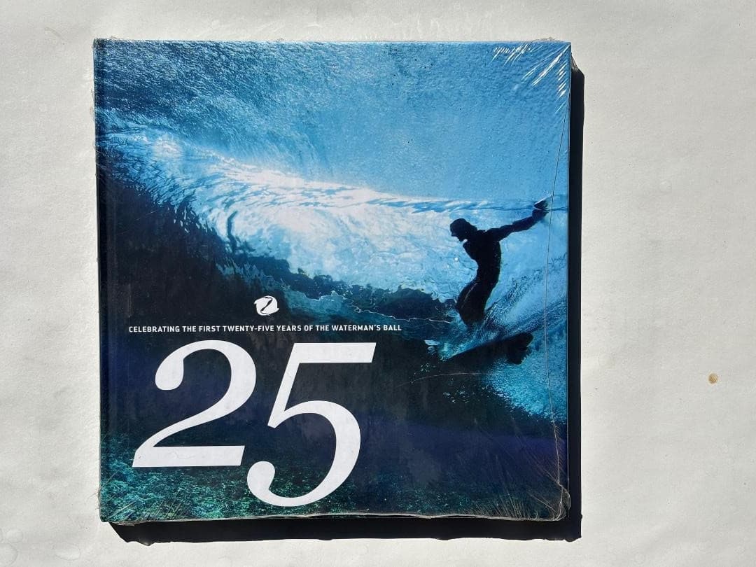 "25 ~ Celebrating the First 25 Years of the Waterman's Ball" Sealed Surfing Book