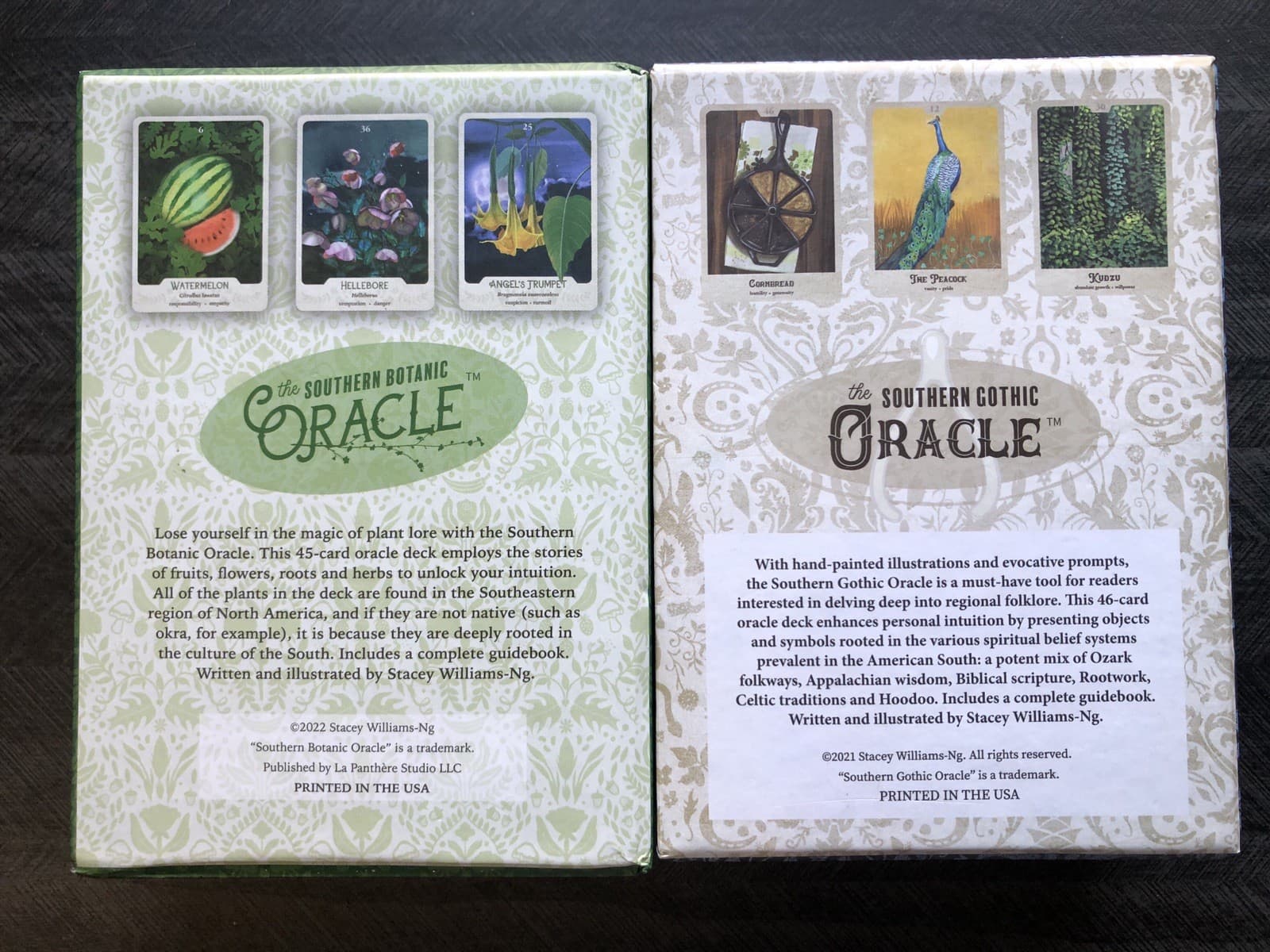 Southern Botanical 1st Edition &Southern Gothic Oracle Cornbread Special Edition 2