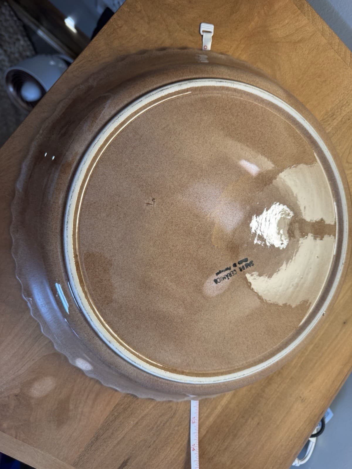 Vintage SMIOR Ceramica Fruit Tart Covered Pie Dish Strawberry Apple Blueberry 14 2