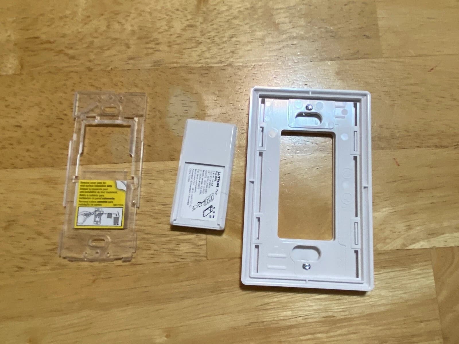 Lutron Pico PJ2-3BRL-WH Wireless Dimmer Remote Switch w Wall Mount & Bracket Kit 5