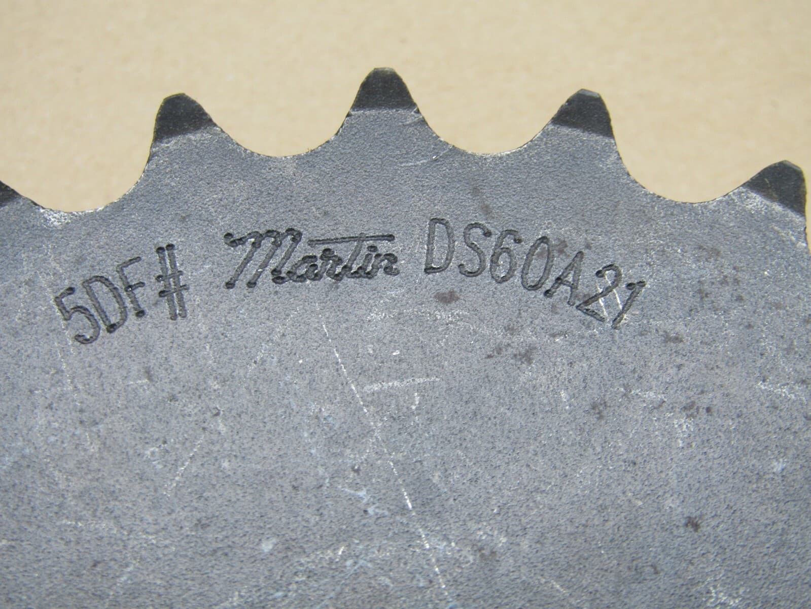 Martin Double Sprocket DS60A21-30mm #60 21 Teeth 30mm Keyed Bore 8mm Keyway 2