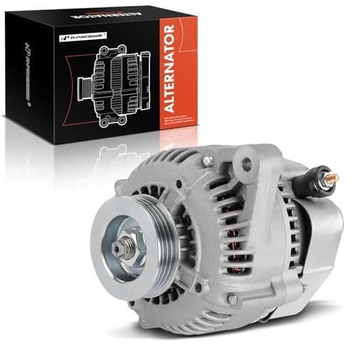  Alternator Compatible with Acura Integra 1992-1993, 12V 65A 4-Groove Pulley  2