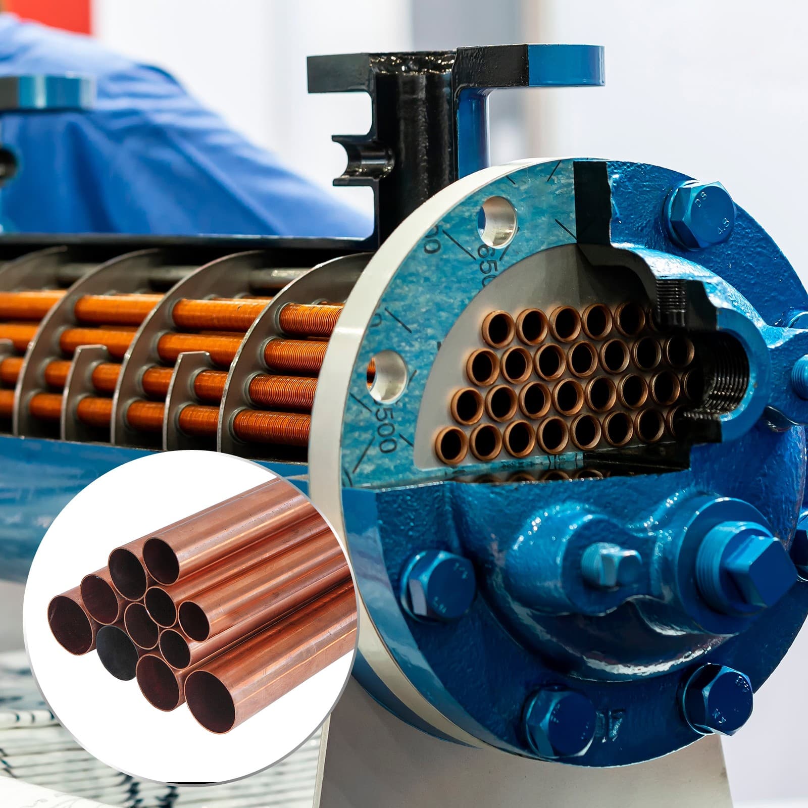 Tapered Shaped Solid Copper Stopper, 1/4" Tube Copper Stoppers Lab Plugs 5