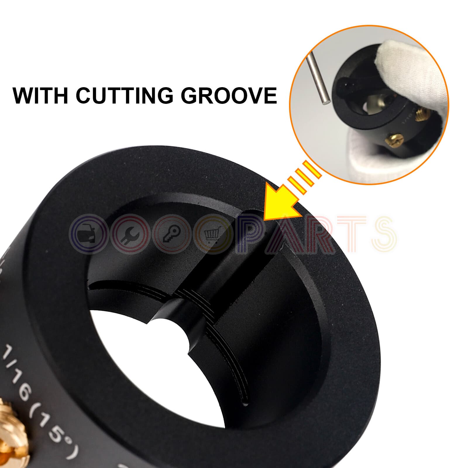 Tungsten Grinder & Sharpener Multi-Angle Offsets Head Tool For TIG Welding 6