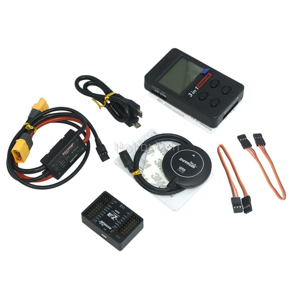 Dynam Detrum Z3 FPV RC Plane Flight Controller Autopilot OSD 3in1 PMU6-axis gyro 6