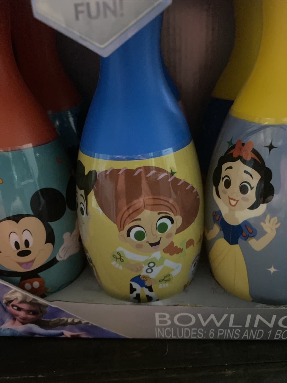DISNEY 100 BOWLING SET AGES 2+ INDOOR /OUTDOOR NIP 3