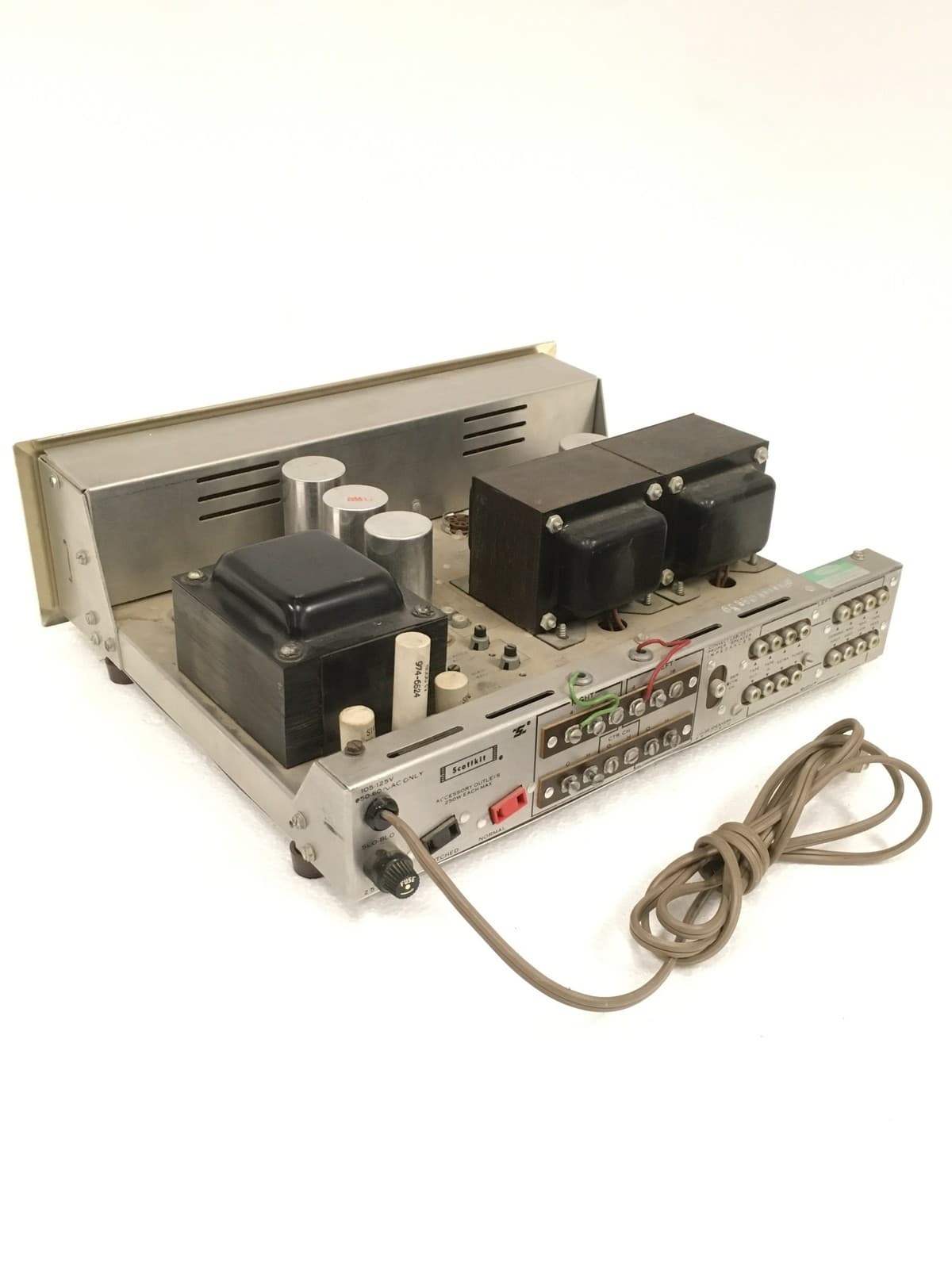 Scottkit Stereomaster Type LK-72 Stereo Amplifier Kit For Parts,AS/IS FREE SHIP 4