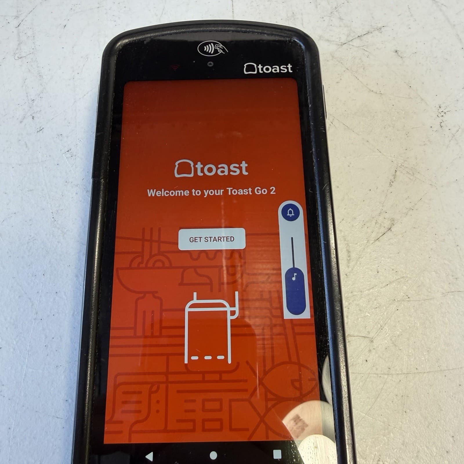 Toast Go 2 Handheld Tablet POS Point of Sale TG200 6