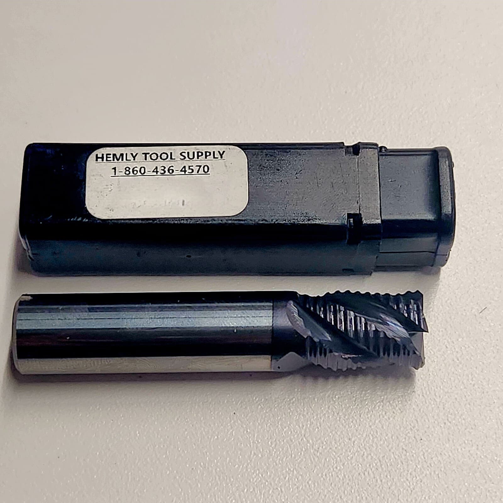 CARBIDE ROUGHING END MILL 1/2"STUB 4FL FINE PITCH Part # 170RF12HDS USA (1 PC)