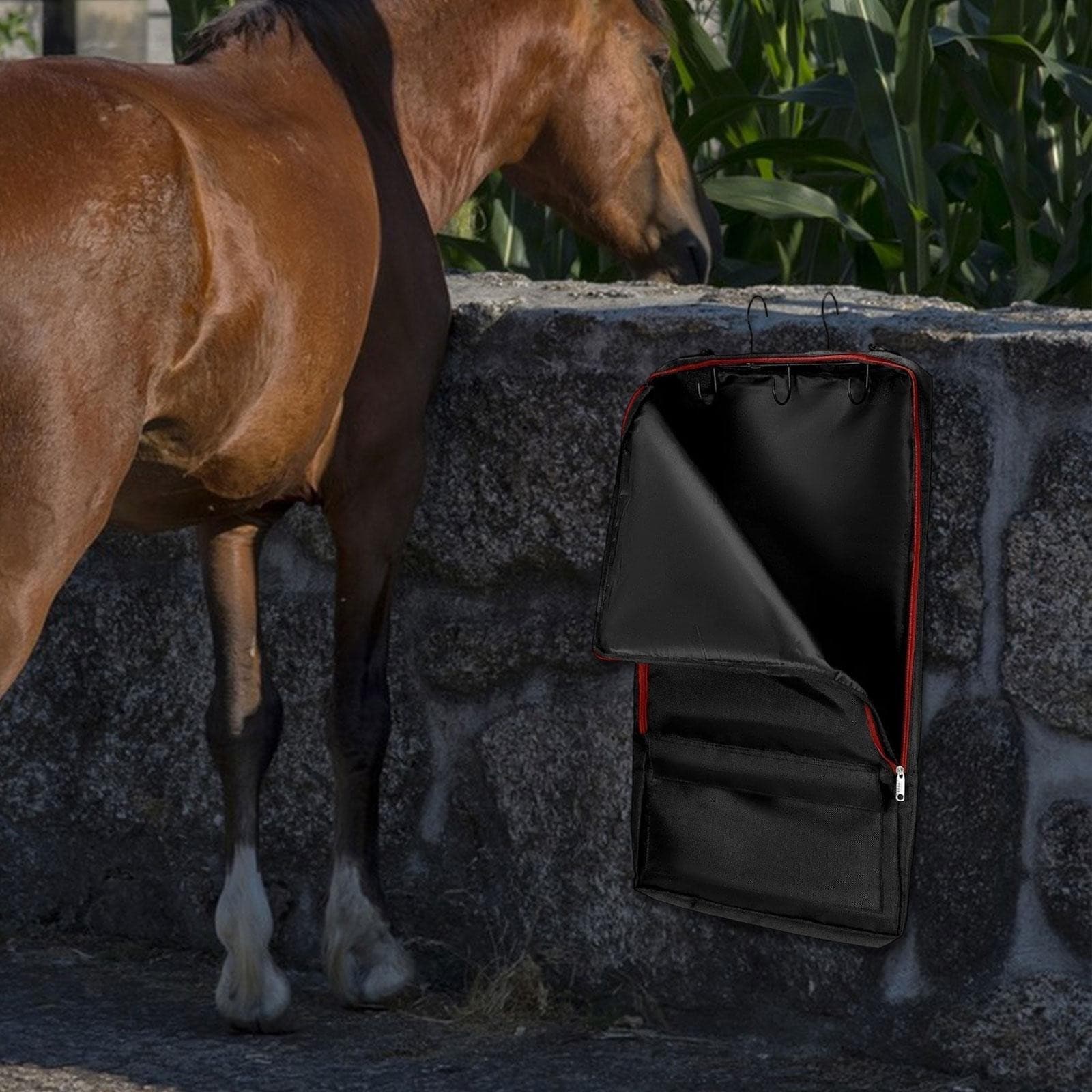 Tack Carry Bag Lovers Headstall Harness Outdoor Halter Bridle Bag for Horses 2