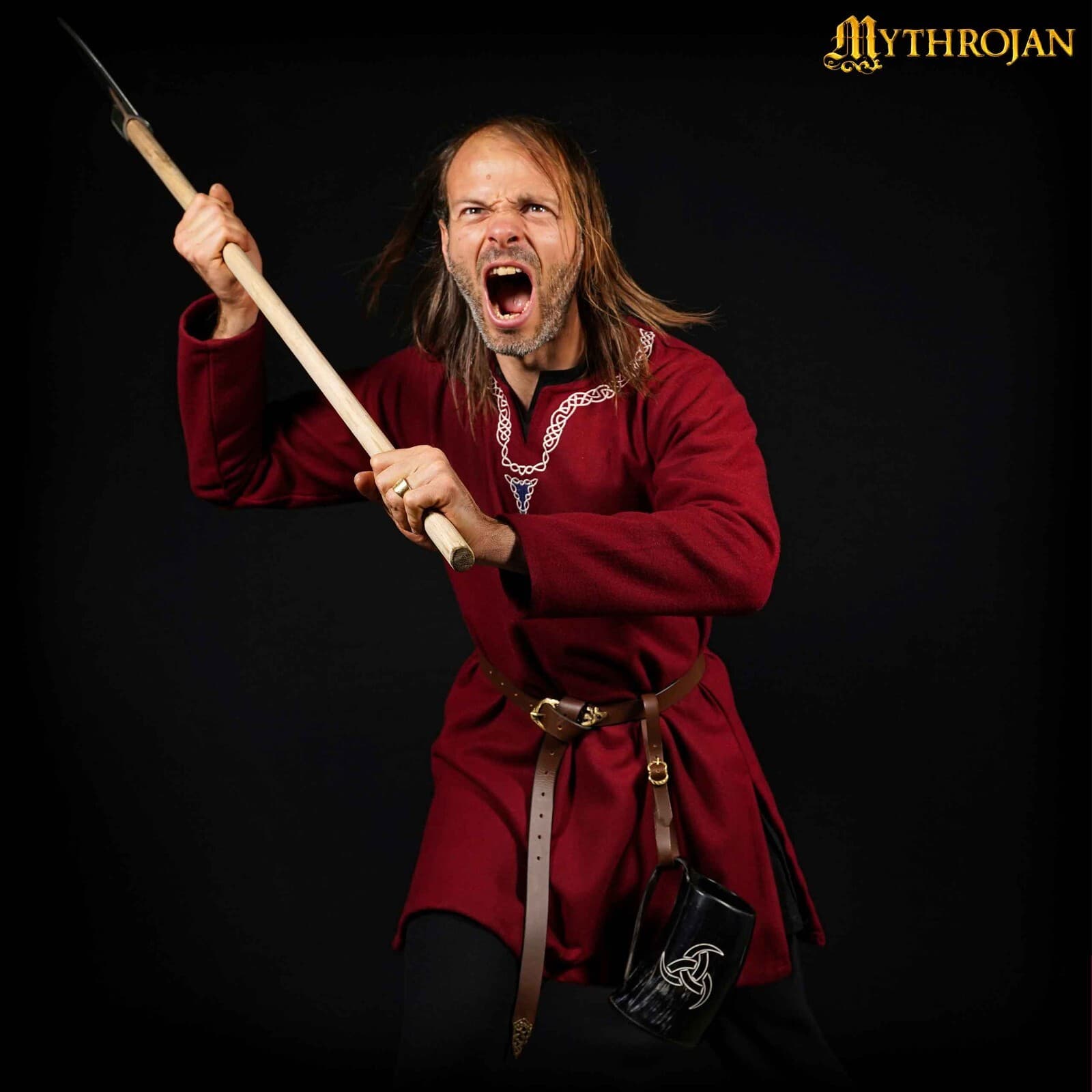 Viking Axe Head Battle Ready Medieval Carbon Steel Etswing Hand Bearded Tool 3