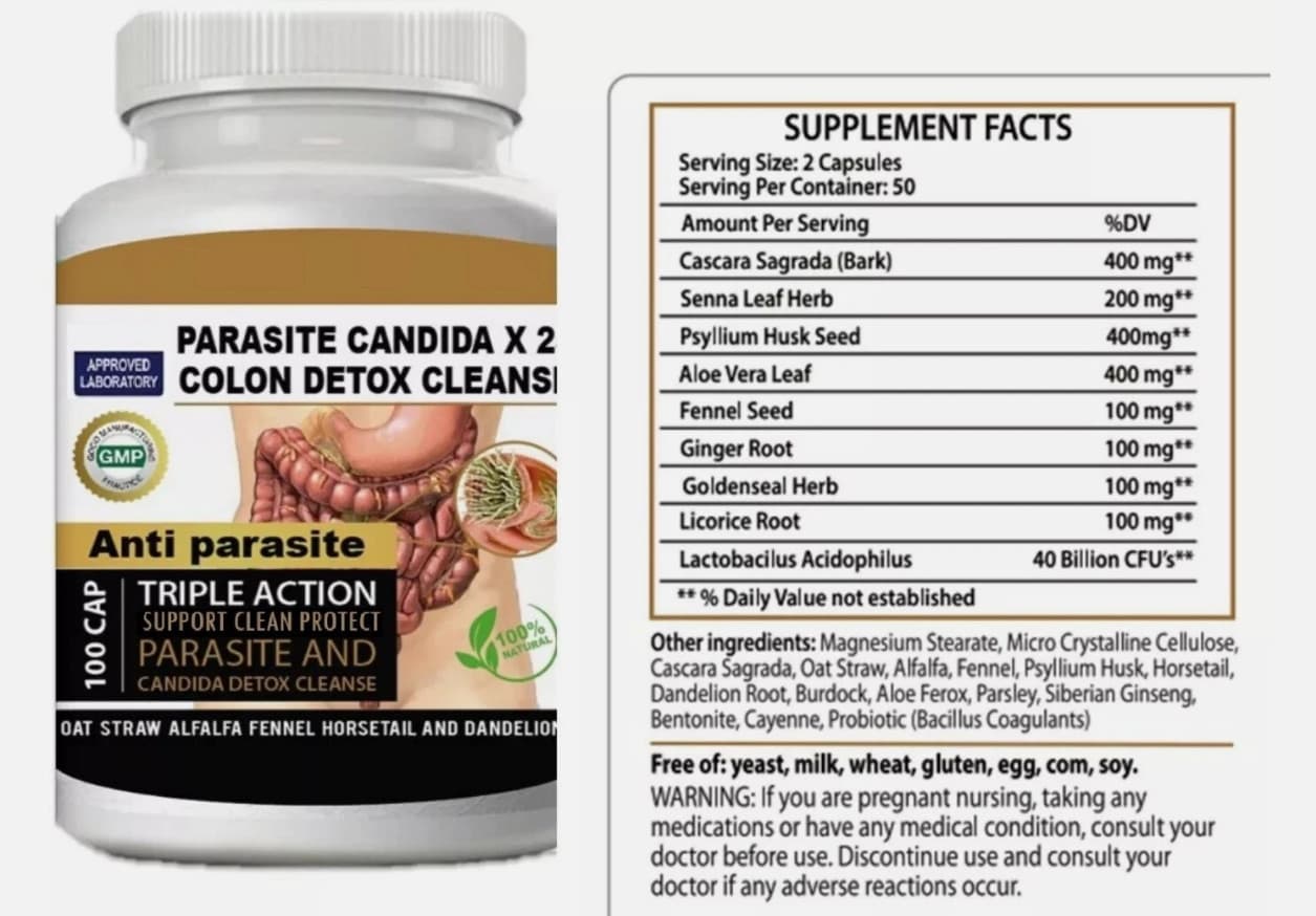 #1 Desparasitante natural para adultos eliminar y expulsar parasitos y gusanos 4