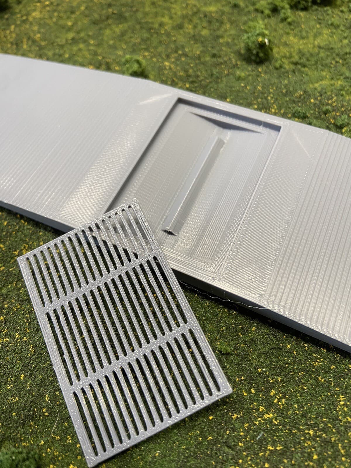 1/64 Drive Over Grain Dump Pit W/ Removable Grate Grain Bin Setups Model Farms 5