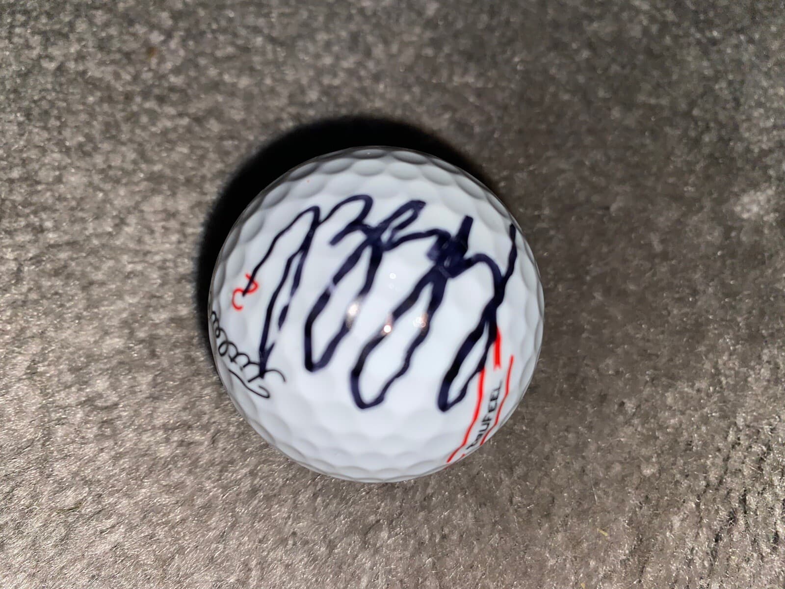 LPGA TEAM USA ROSE ZHANG SIGNED 2024 SOLHEIM CUP LOGO GOLF BALL COA 3