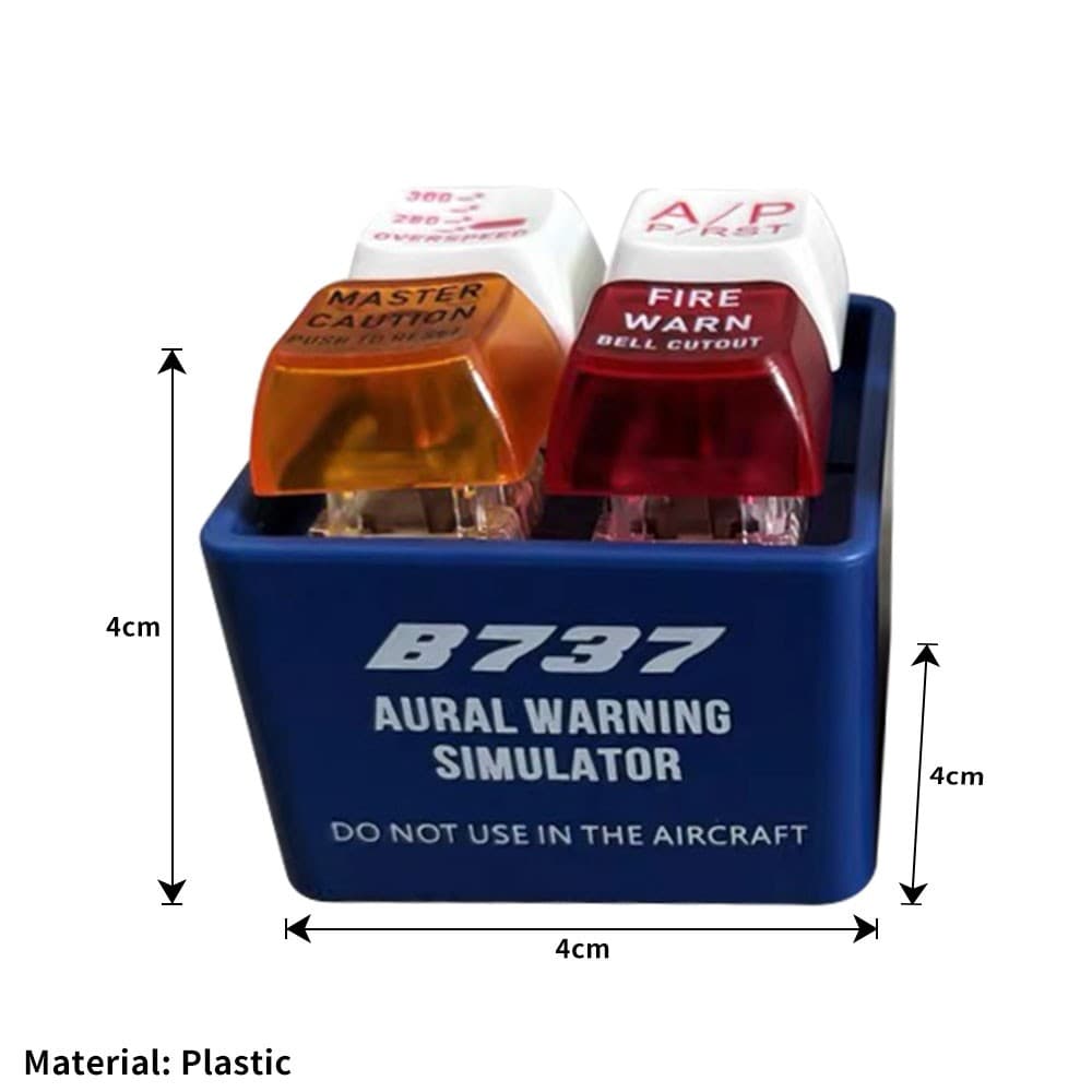 Pilot-and Crew Alert Keychain Warning Sound-Simulator JQ