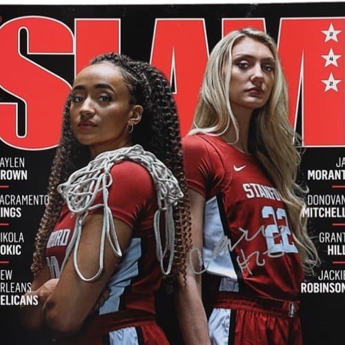 CAMERON BRINK 2023 Slam Magazine WNBA  LA Sparks Signed & Authenticated by PSA 2