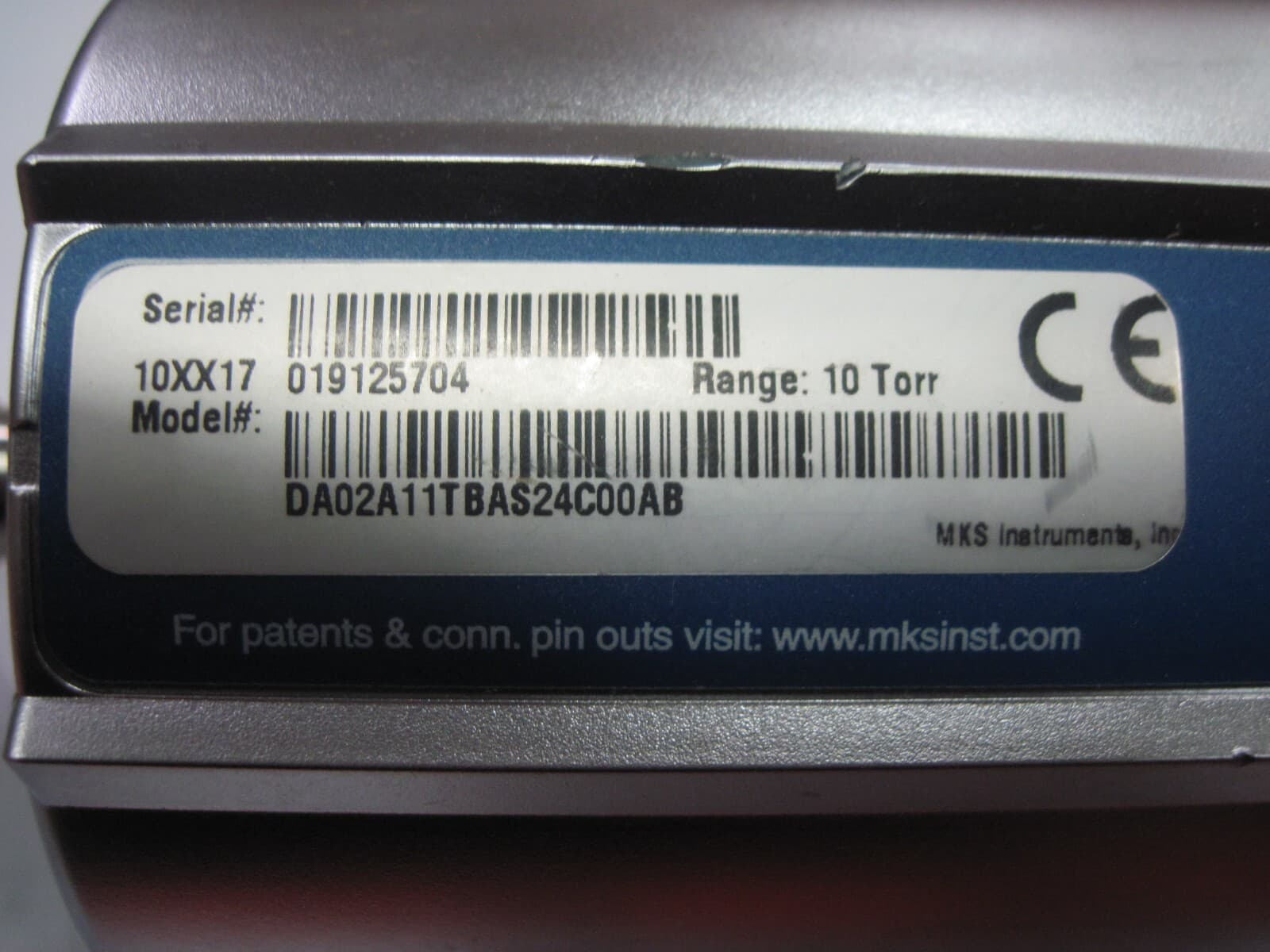 DA02A11TBAS24C00AB  MKS 2