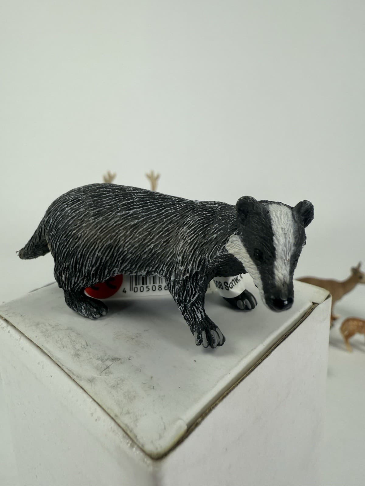 Schleich North American Forest Figurine Lot Wolf Deer Bear Raccoon Badger Hawk 2