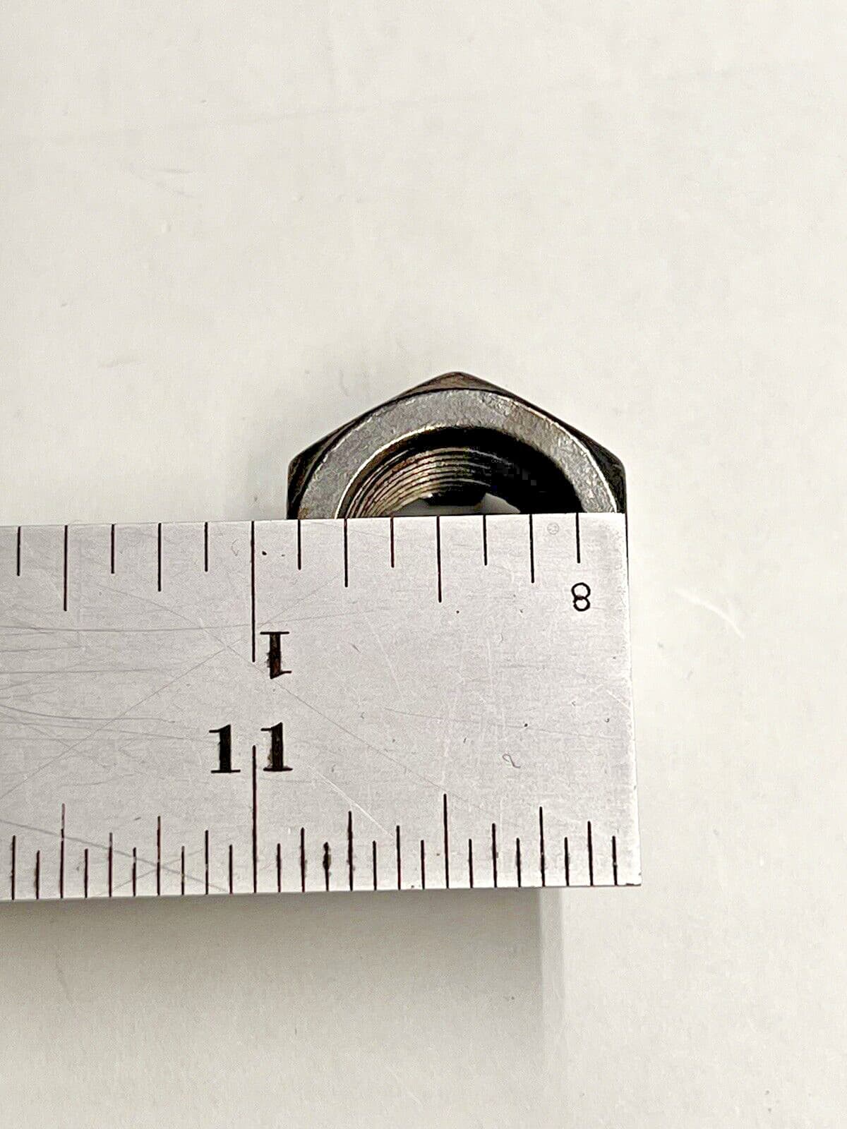 (4) 5/8-18 Slotted Hex Castle Nut Cotter Pin Lock .625-18 Fine UNF 11/16" High 5