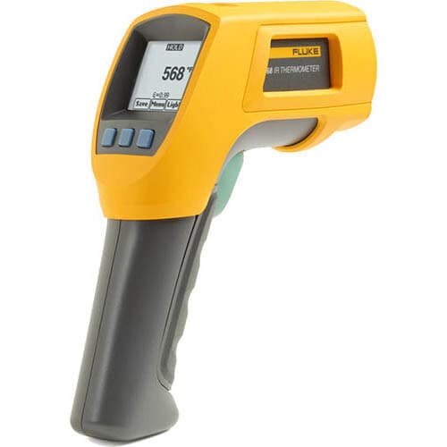 Fluke 568 IR and Contact Thermometer, -40-1472°F Range, 50:1 Ratio
