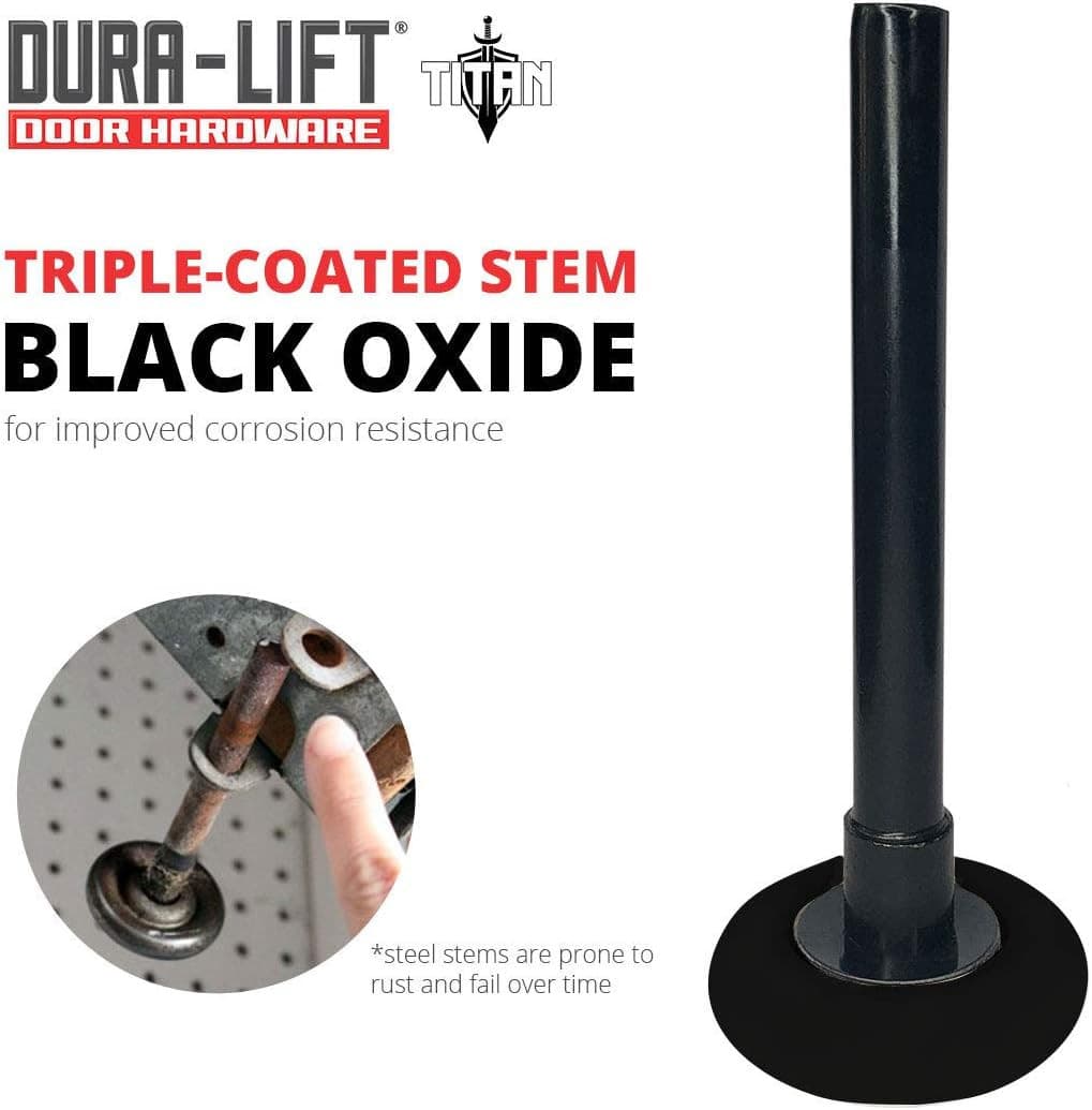 Titan Premium 2 In. Sealed 6200ZZ Nylon Garage Door Roller with 4 In. Corrosion  3