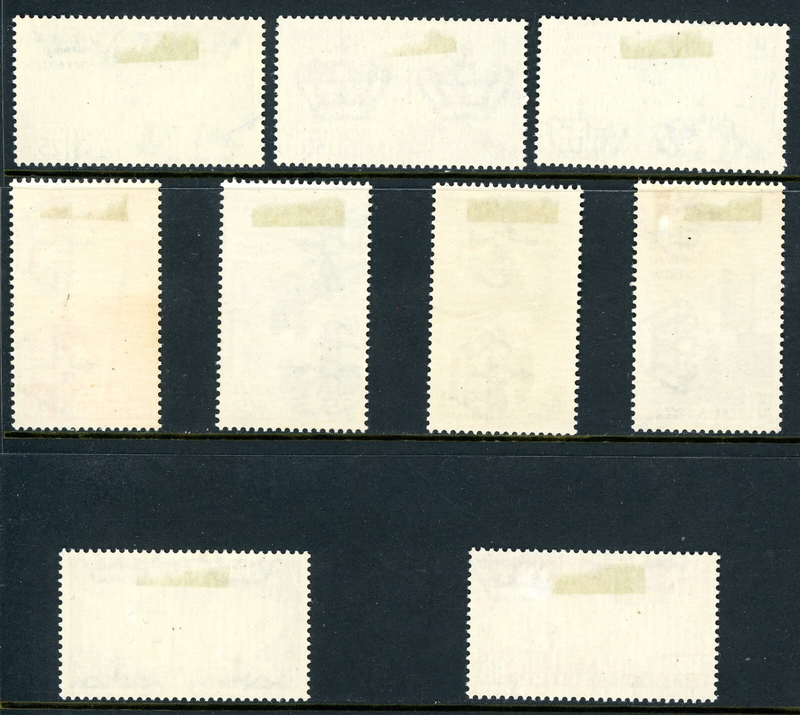 Italy 1934 Soccer Football Sports Set Scott #324-28 & C62-65 Mint S289 2