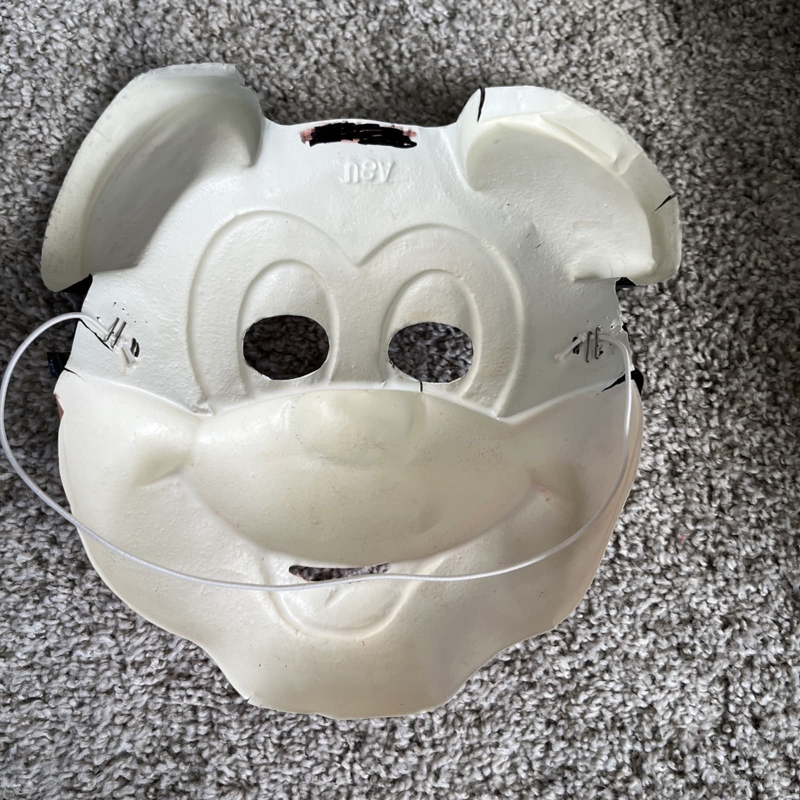 Vtg. Mickey Mouse Mask & Costume 1972 Walt Disney Production READ 6