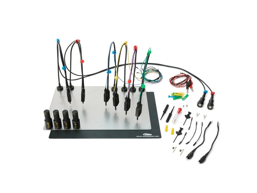Sensepeek PCBITE KIT SQ200 SQ10 - PCBite Kit, Two SQ200 Probes and Four SQ10
