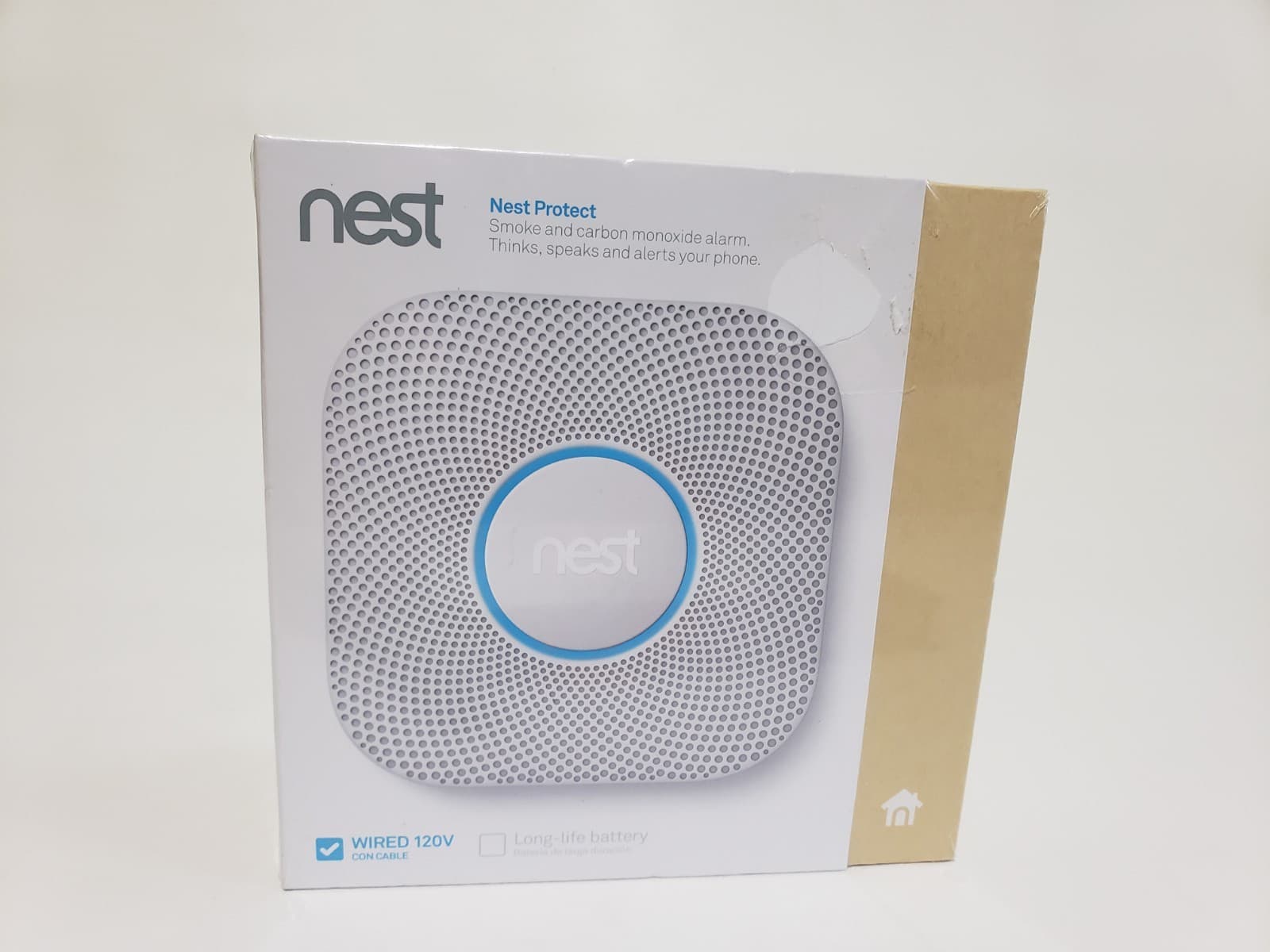 Google Nest Protect Carbon Monoxide Smoke Detector Wired New Sealed 