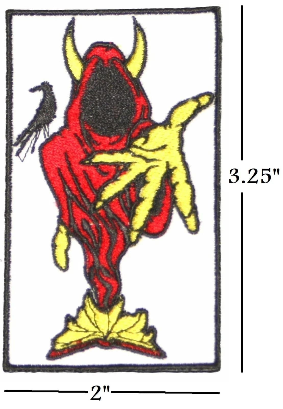 ICP Insane Clown Posse Patch Psychopathic Records Juggalo Joker Card Size 3.25"