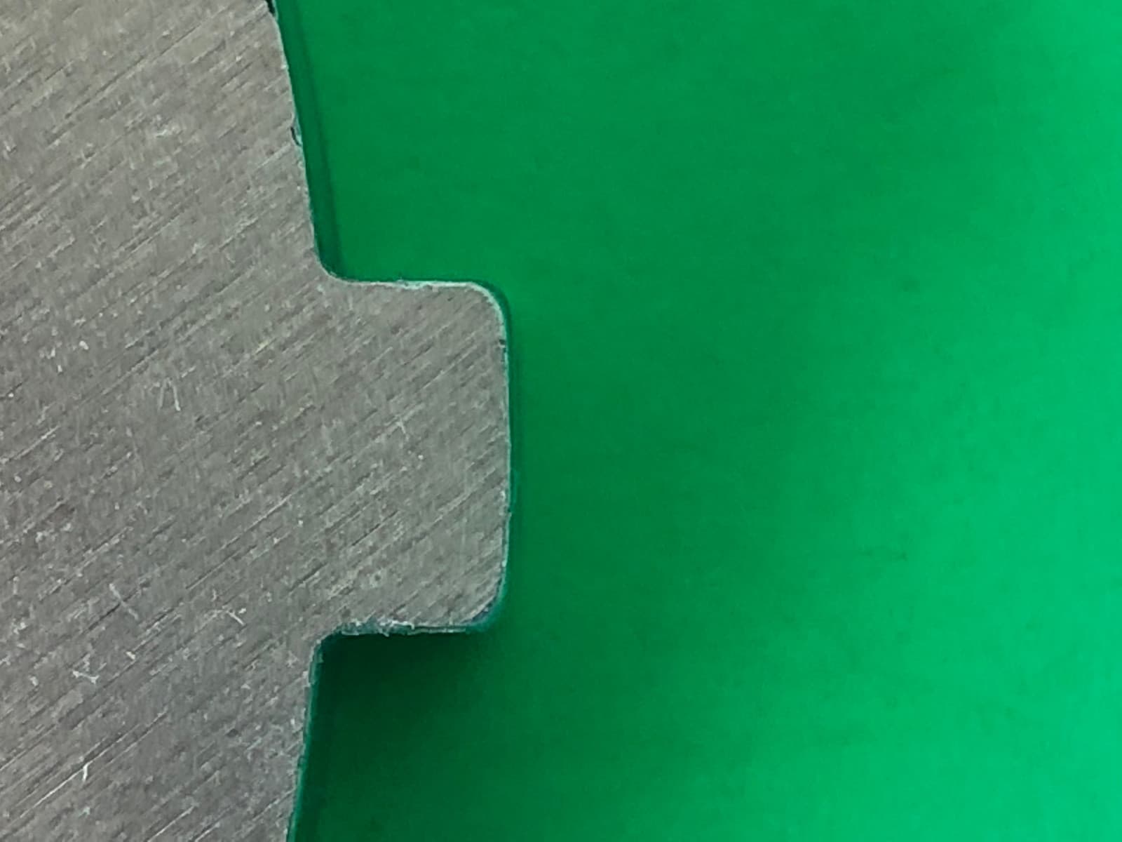 size #12 x 1/8" FINE GRIND holes Meat Grinder disc plate WITH TWO TABS 2