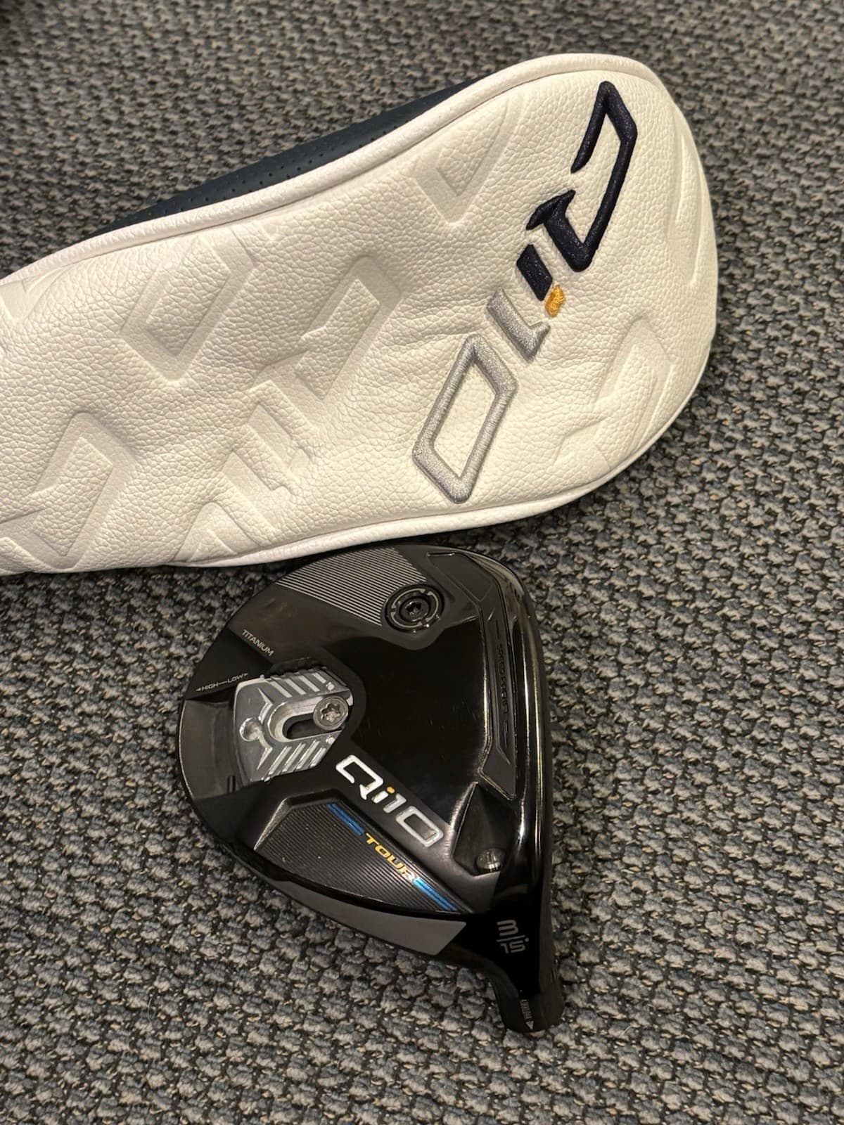 TAYLORMADE QI10 TOUR 3-WOOD HEAD 15° FAIRWAY WOOD HEAD ONLY Qi10 + HEADCOVER