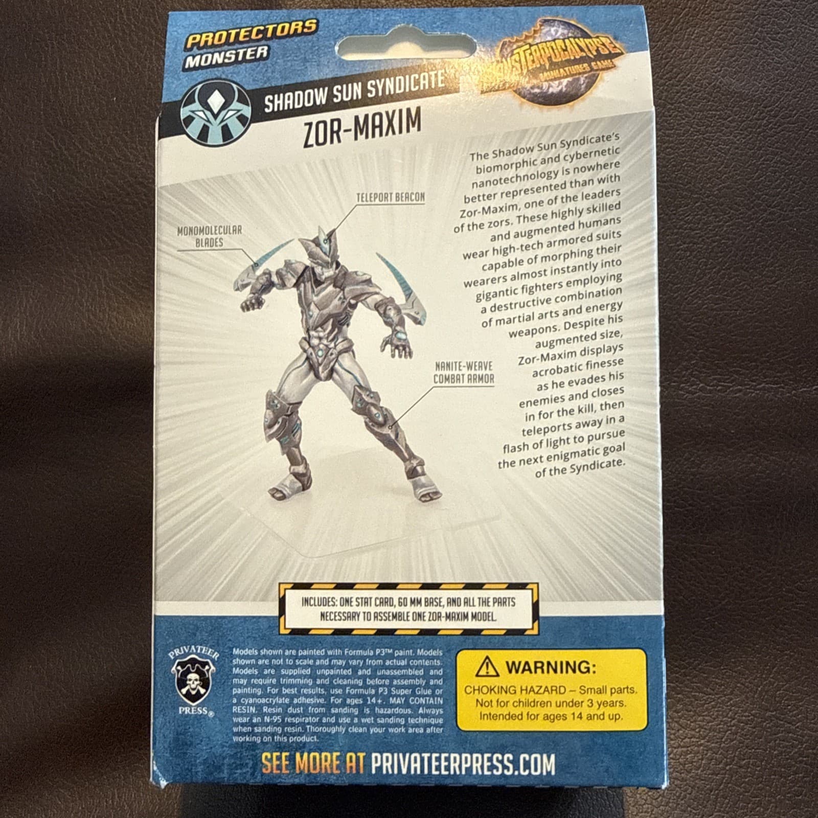 Monsterpocalypse Zor -maxim NIB  2