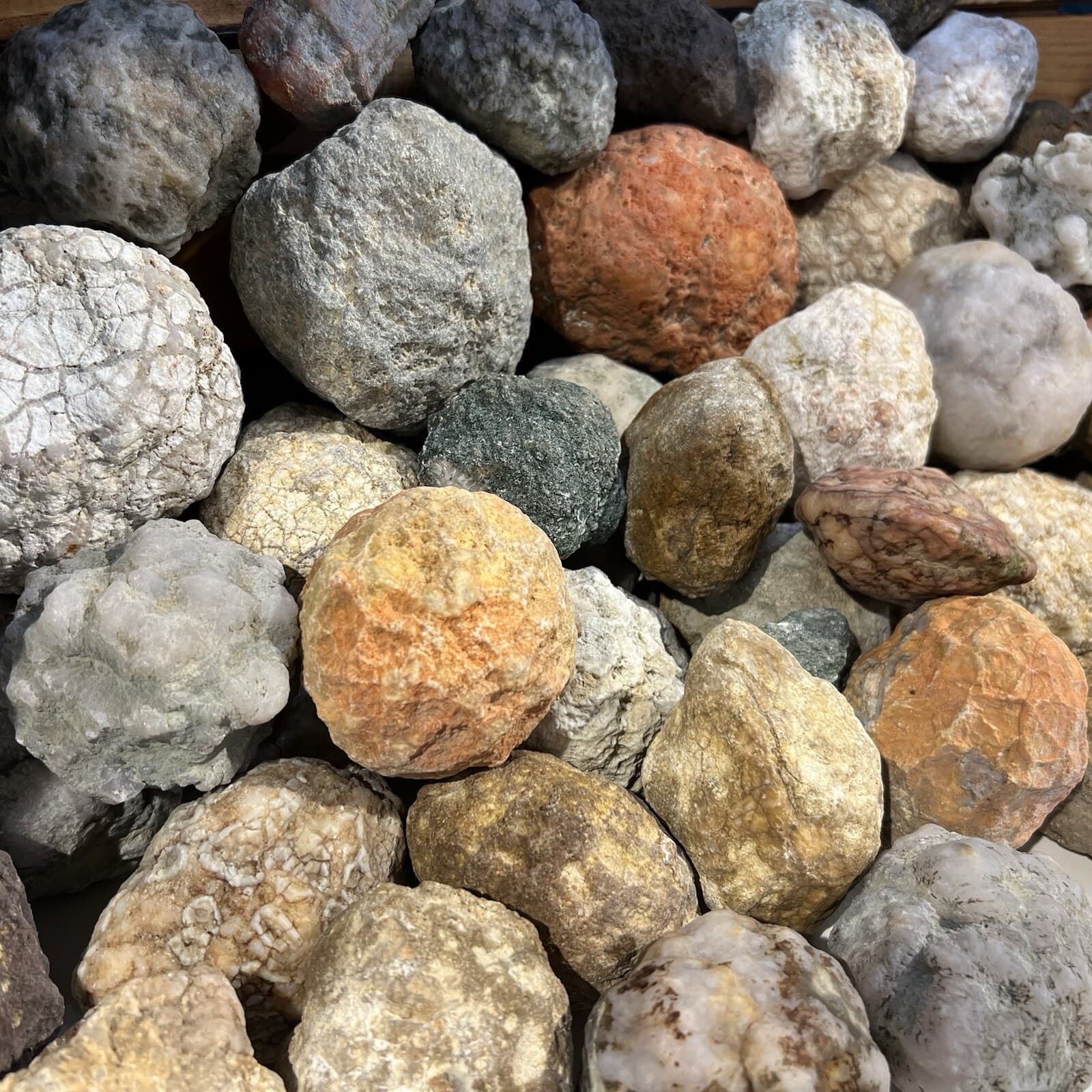 Unopened GEODES Crack Break Your Own Whole Uncut ~ Buy Per Pound Quartz Crystal 2