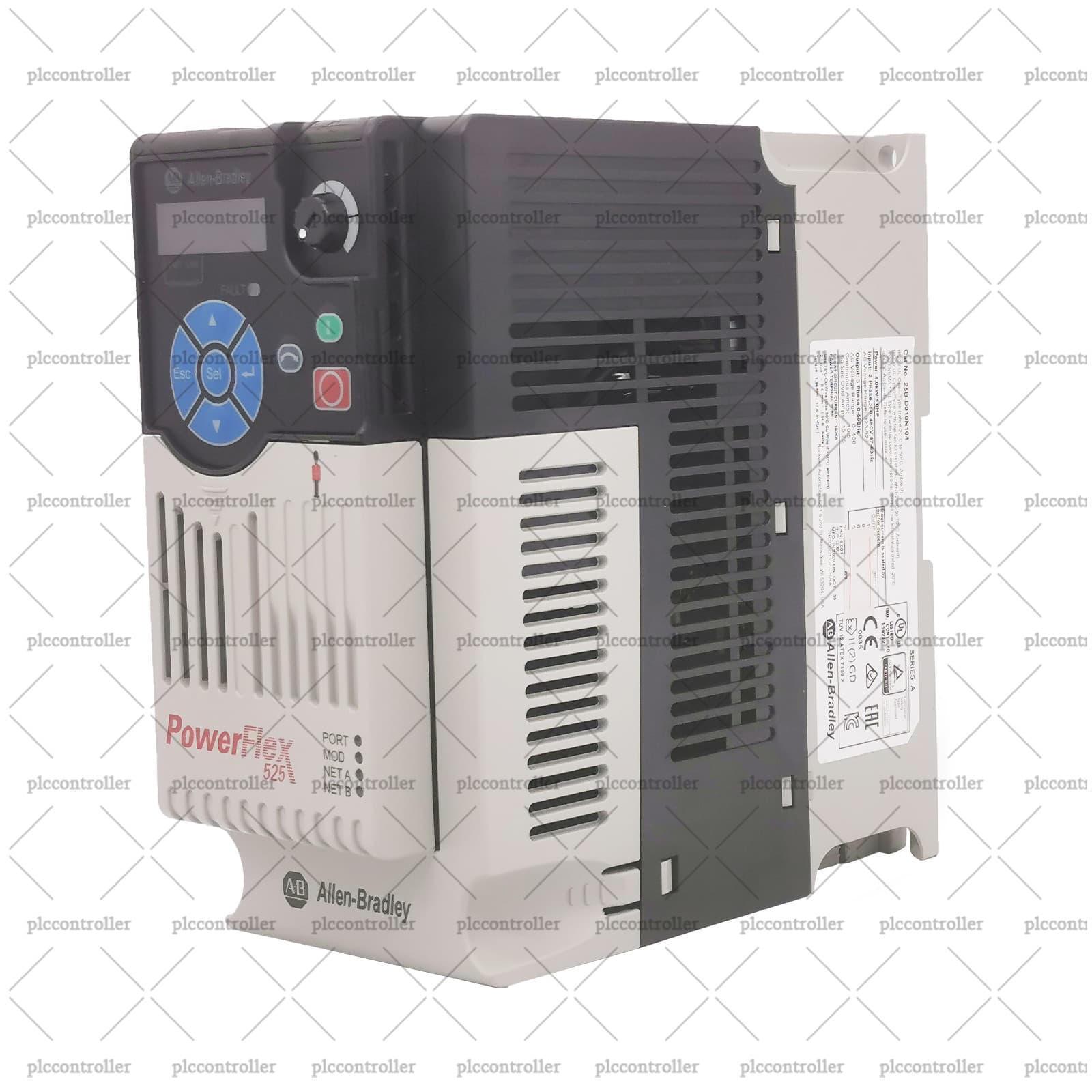 New Sealed Allen Bradley 25B-D010N104 PowerFlex 525 4kW 5Hp AC Drive 3 Phase 3