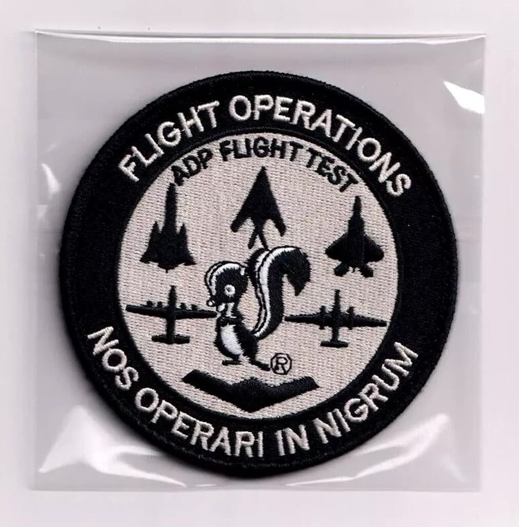 FLIGHT OPERATIONS -LOCKHEED MARTIN- SKUNK WORKS -ADP FLIGHT TEST- USAF VEL PATCH 3
