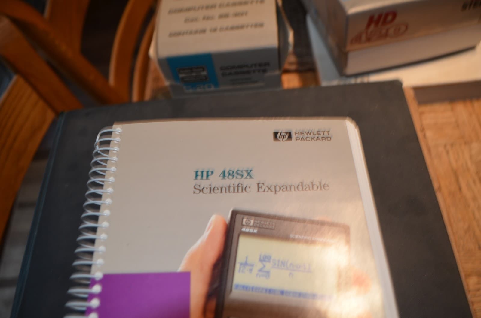 HP 48SX Scientific Expandable | Owner’s Manual Volume 1 and 2 Set 2