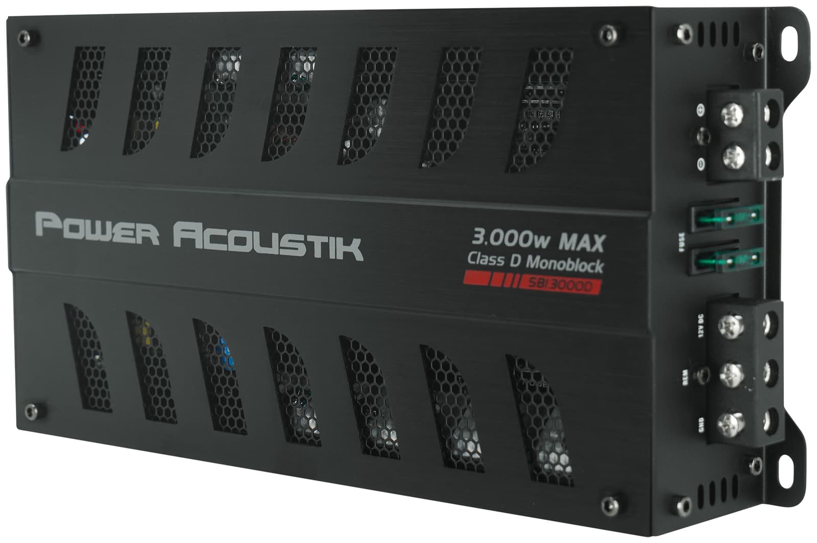 Power Acoustik SB1.3000D 3000 Watt Mono Amplifier 1-Ohm Class D Amp SB1-3000D 4