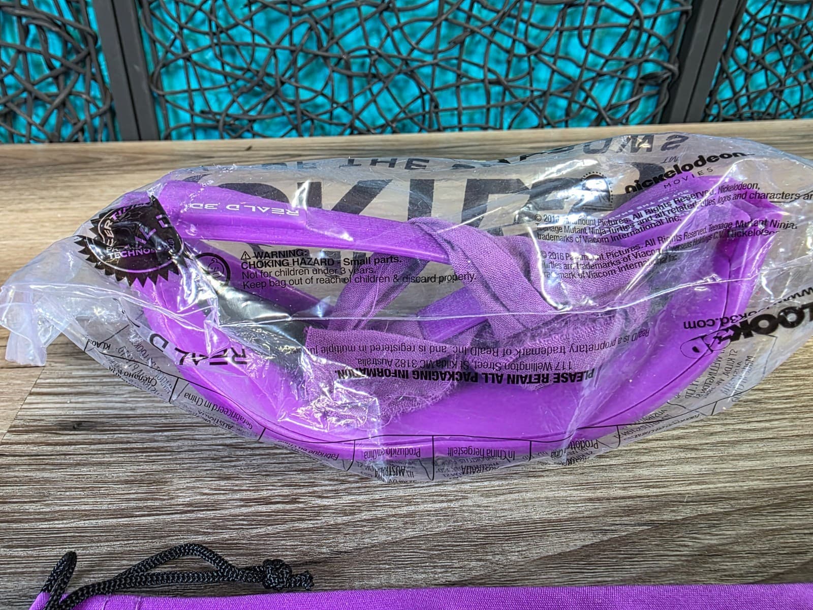 Teenage Mutant Ninja Turtles TMNT OUT OF THE SHADOWS REAL D 3D Glasses DONATELLO 6