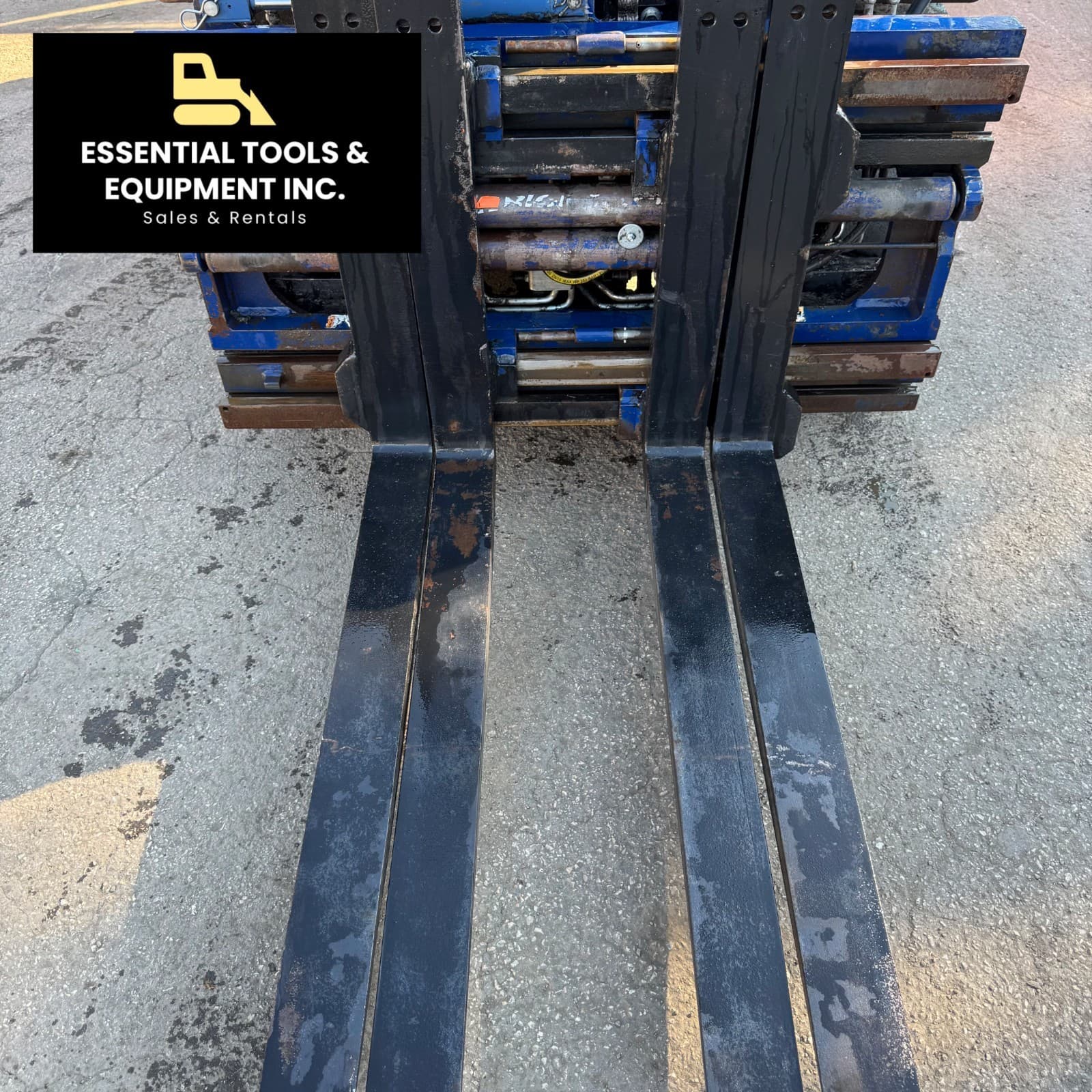Rightline LP8C-C5B0-C Single-Double Pallet 42'' Forklift Attachment Class III 2
