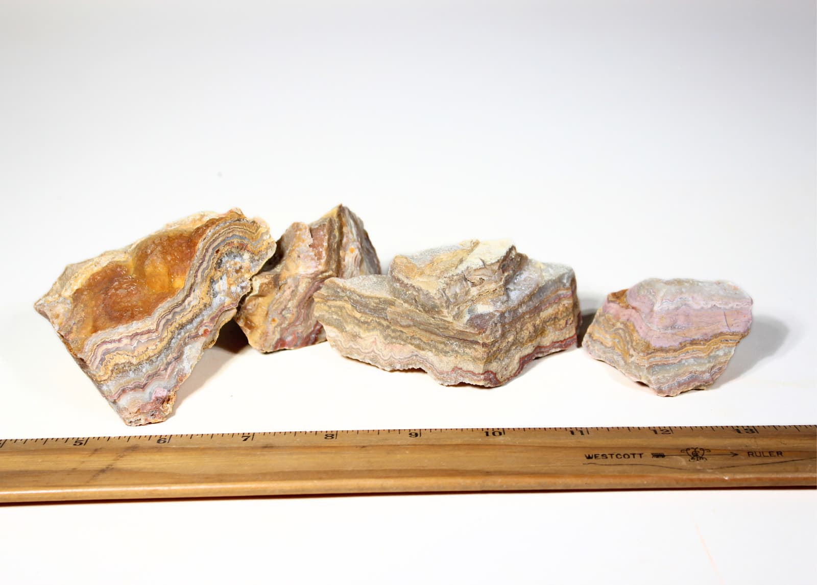 Yellow Lace Agate - Rough Rocks for Tumbling - Bulk Wholesale options 4