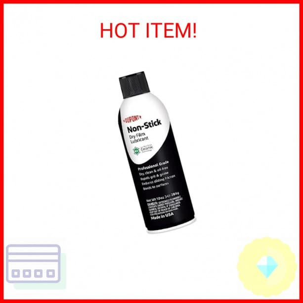 DuPont Non-Stick Dry-Film Lubricant Aerosol, 10 oz 2