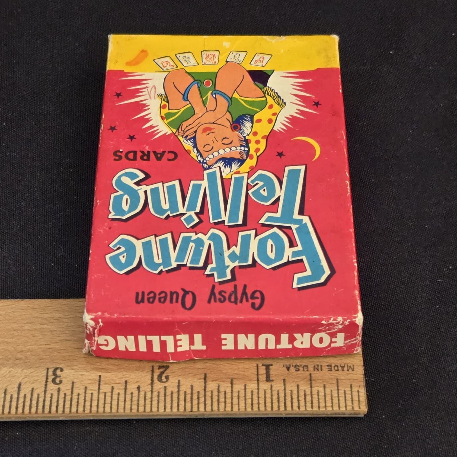 Gypsy Queen Fortune Telling Card Game Original Box & Instructions Fairchild Vtg  5