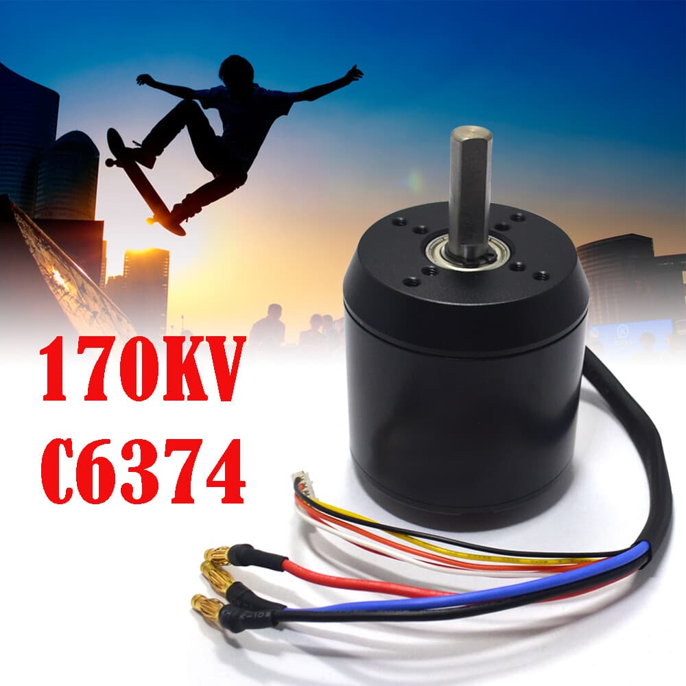 2900W C6374 Efficience Brushless Motor For Electric Skateboard Longboard Parts