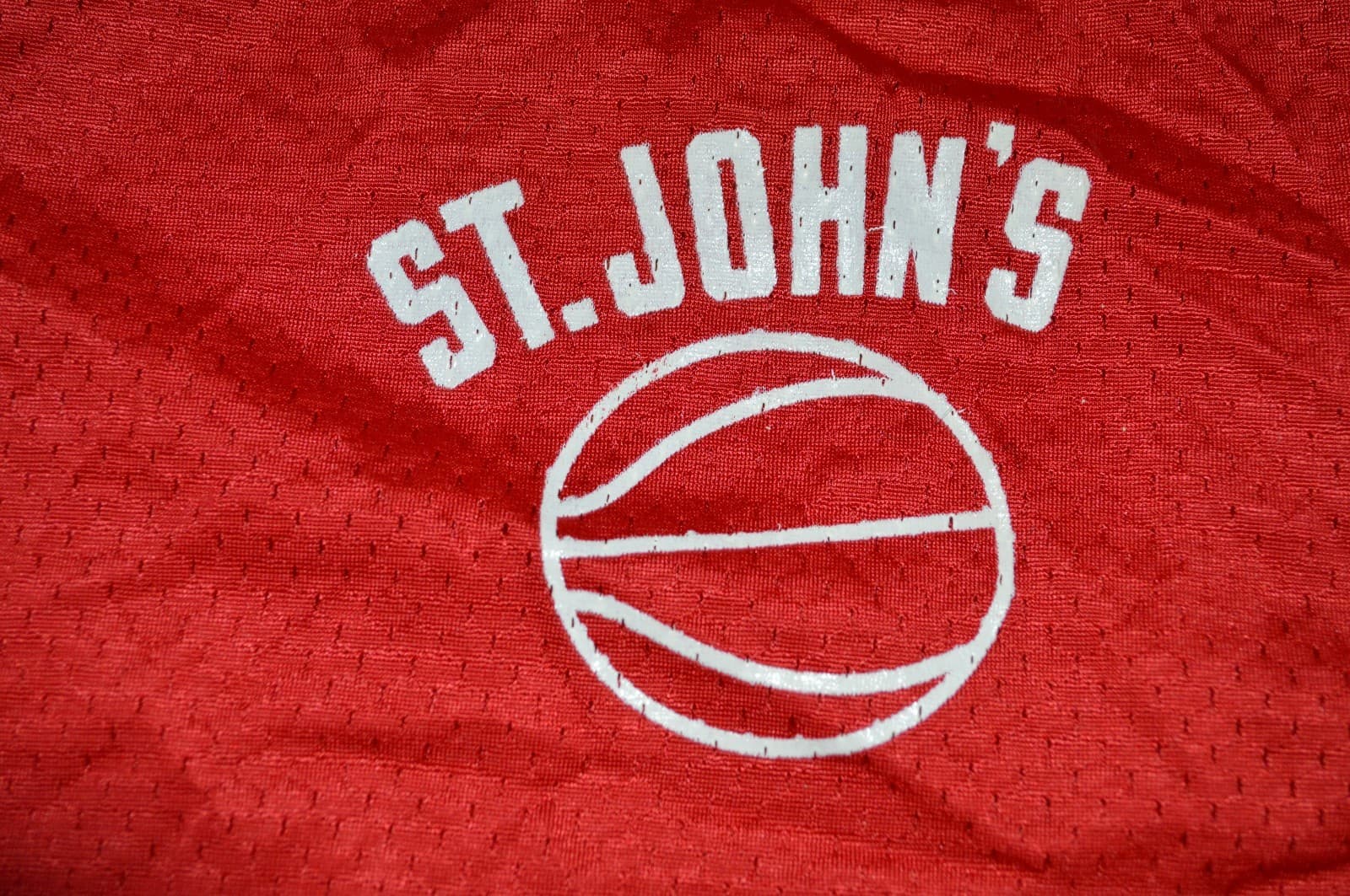 Vtg St John's Redmen Champion Basketball Short Shorts Team Issued Game Worn ? 2