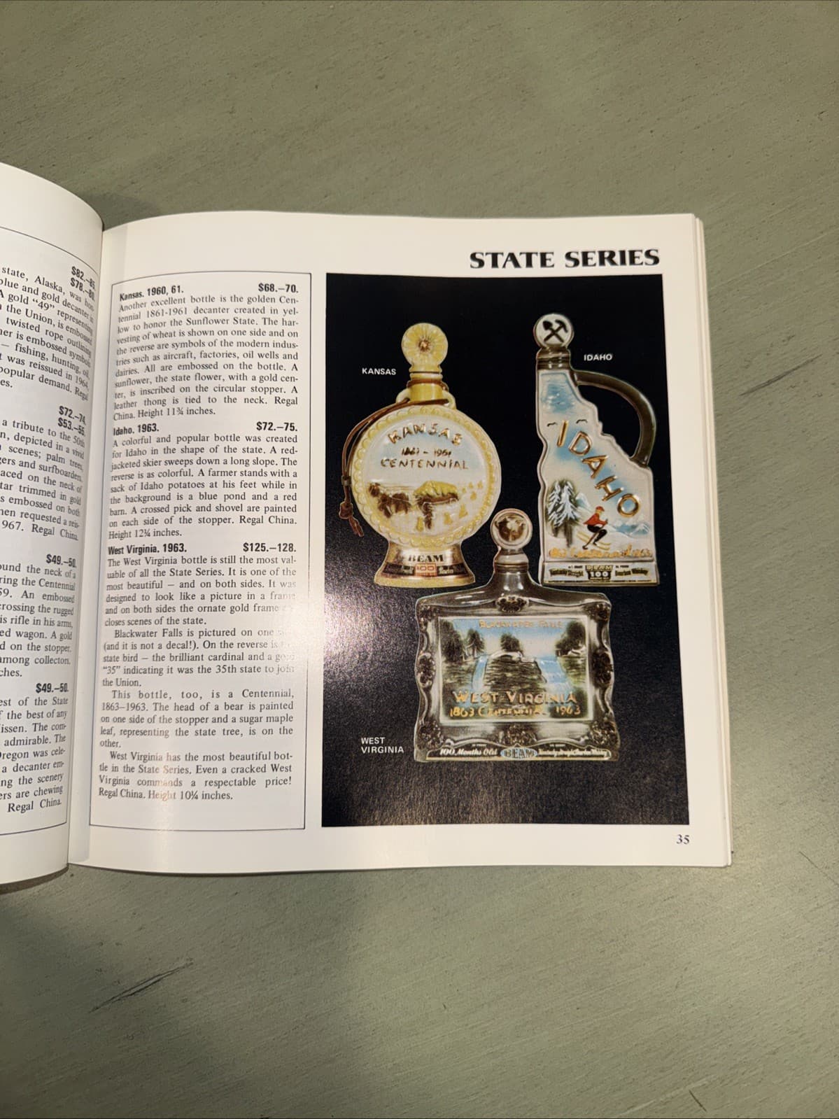Jim Beam's Bottles Book ID Price Guide 1971 1972 Combura Avery 2/$5000 Photos 4