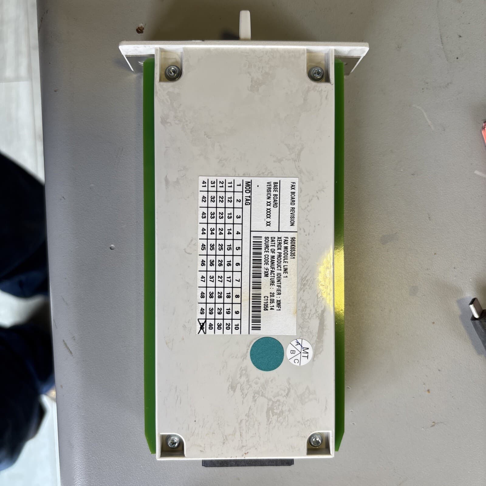 Xerox WorkCentre Single Line Fax Module FAX3KIT 960K65351 2